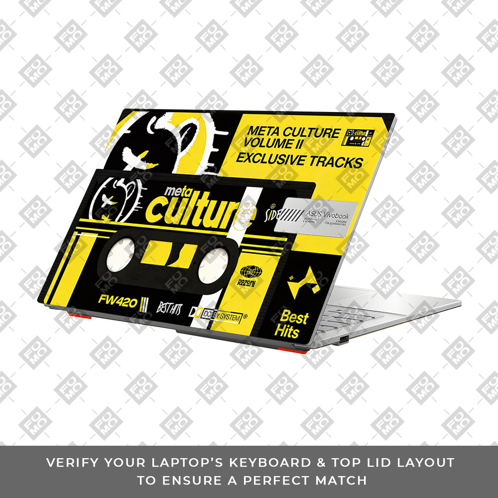 Meta Culture Asus Vivobook 16X M1603QA 3D Laptop Skin