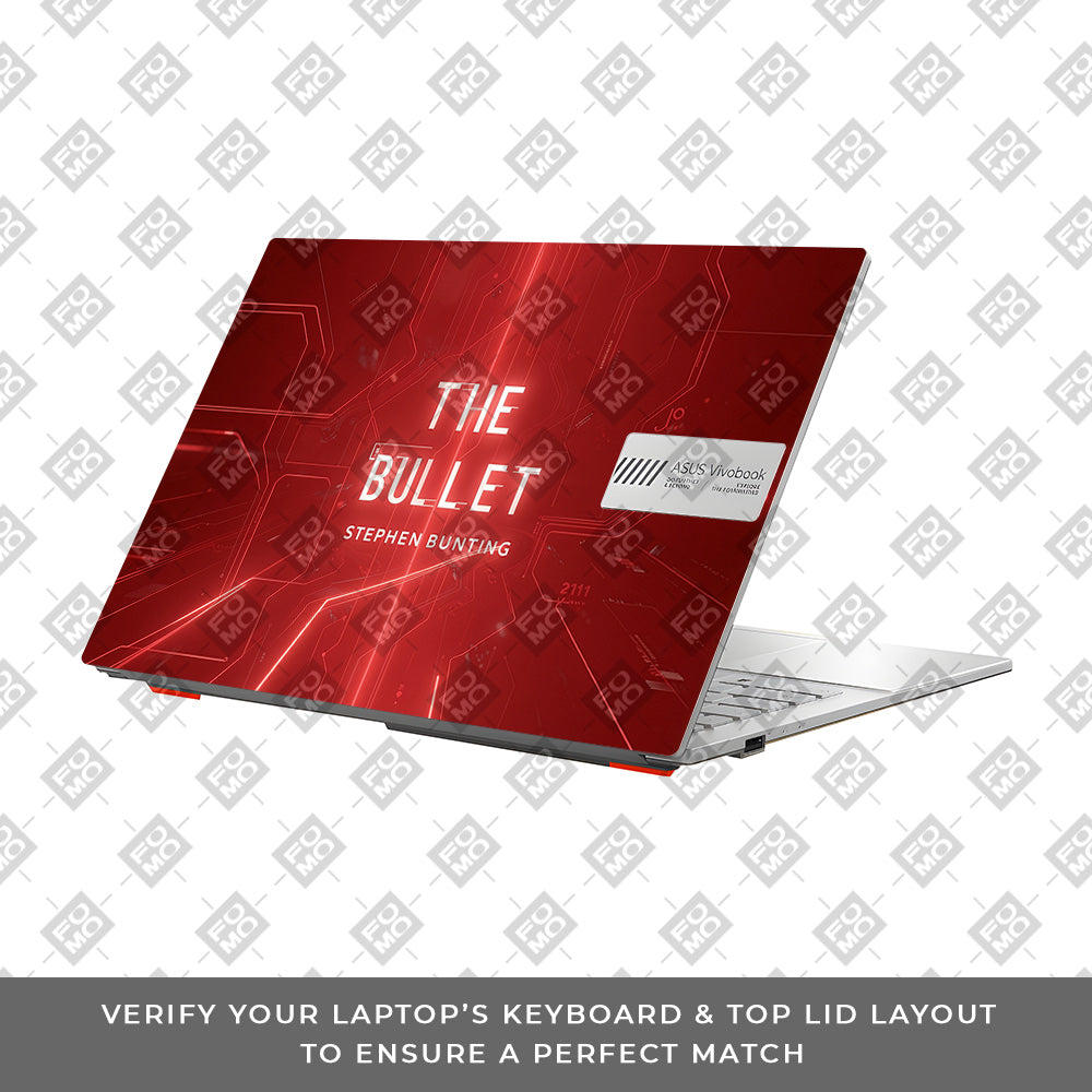 The Bullet Asus Vivobook 16X M1603QA 3D Laptop Skin