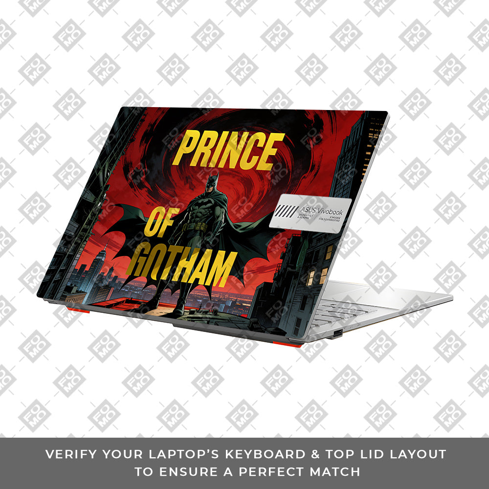 Prince of Gotham Asus Vivobook 16X M1603QA 3D Laptop Skin