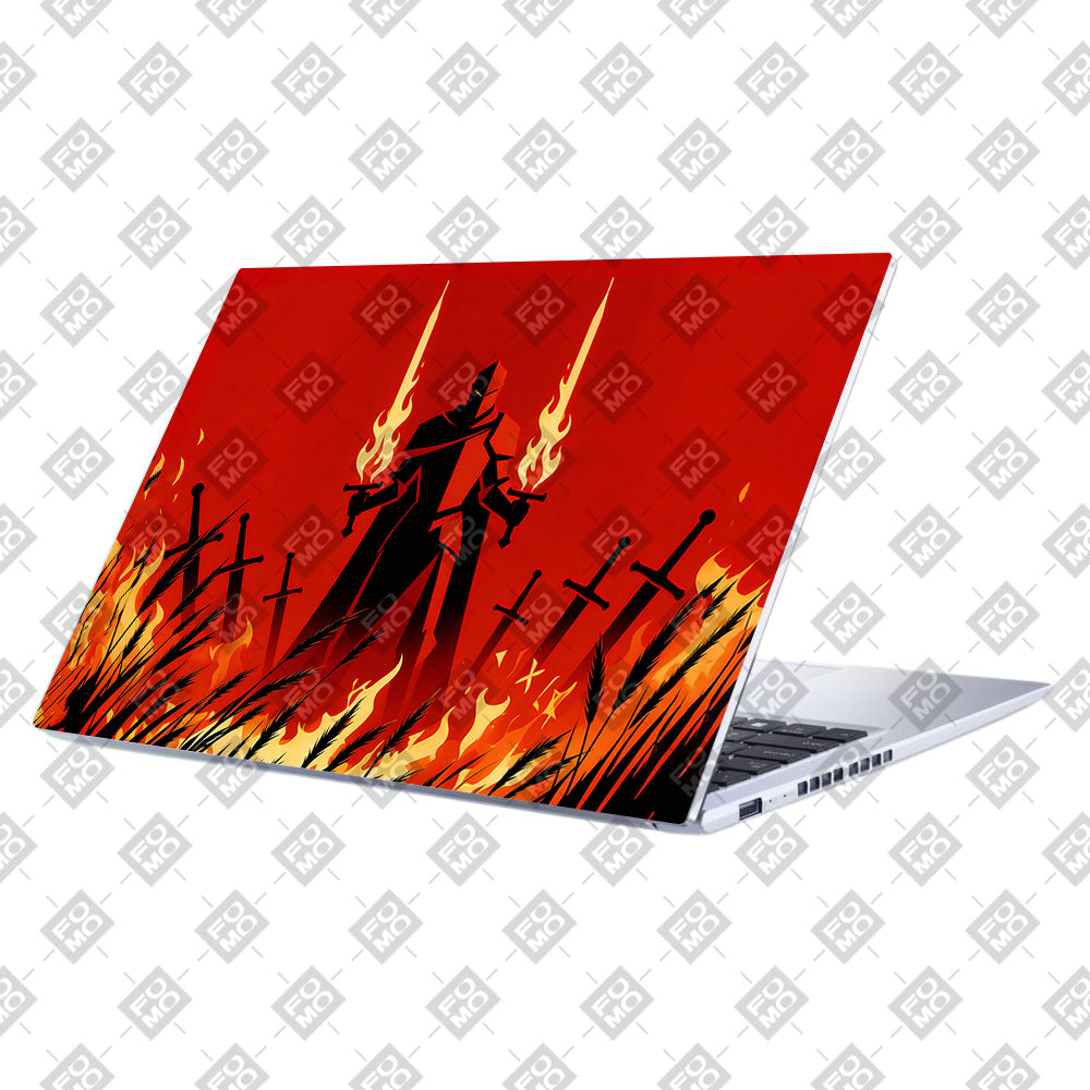 Knight of Flames Asus Vivobook 15 X1502VA 3D Laptop Skin