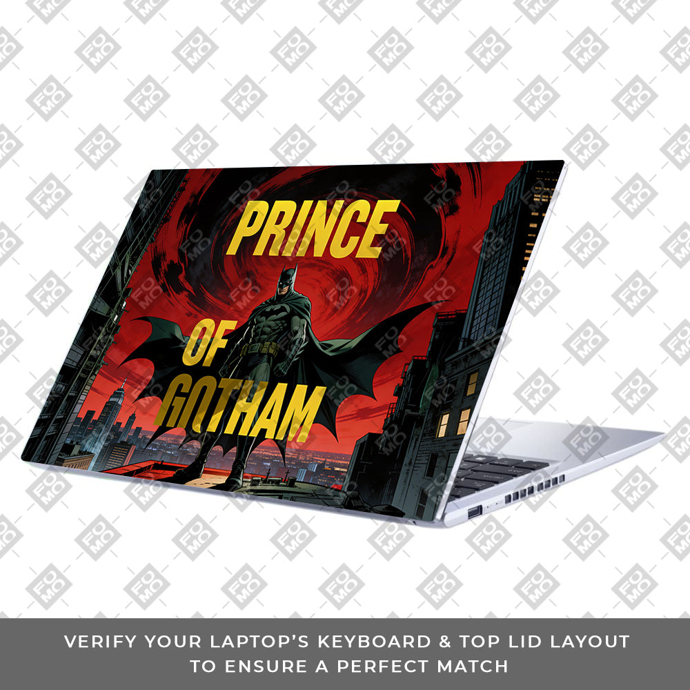 Prince of Gotham Asus Vivobook 15 X1502ZA 3D Laptop Skin