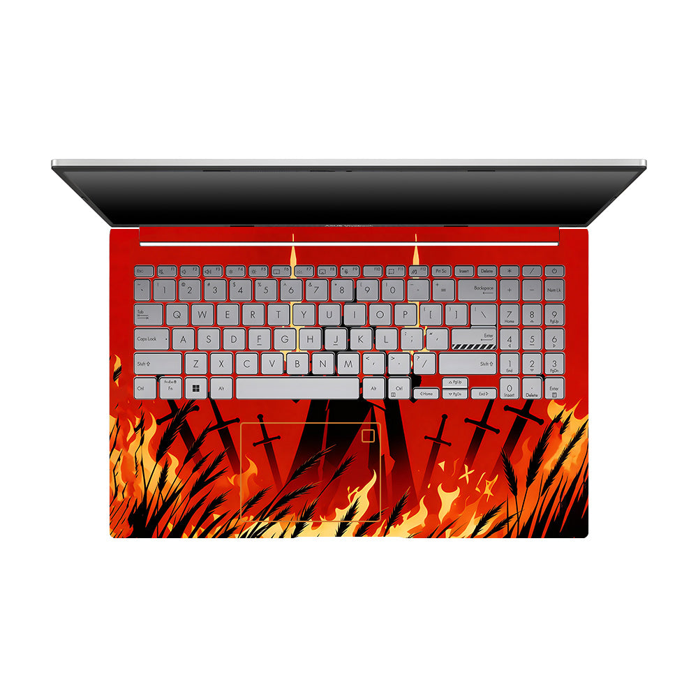 Knight of Flames Asus VivoBook 15 X1504VA 3D Laptop Skin