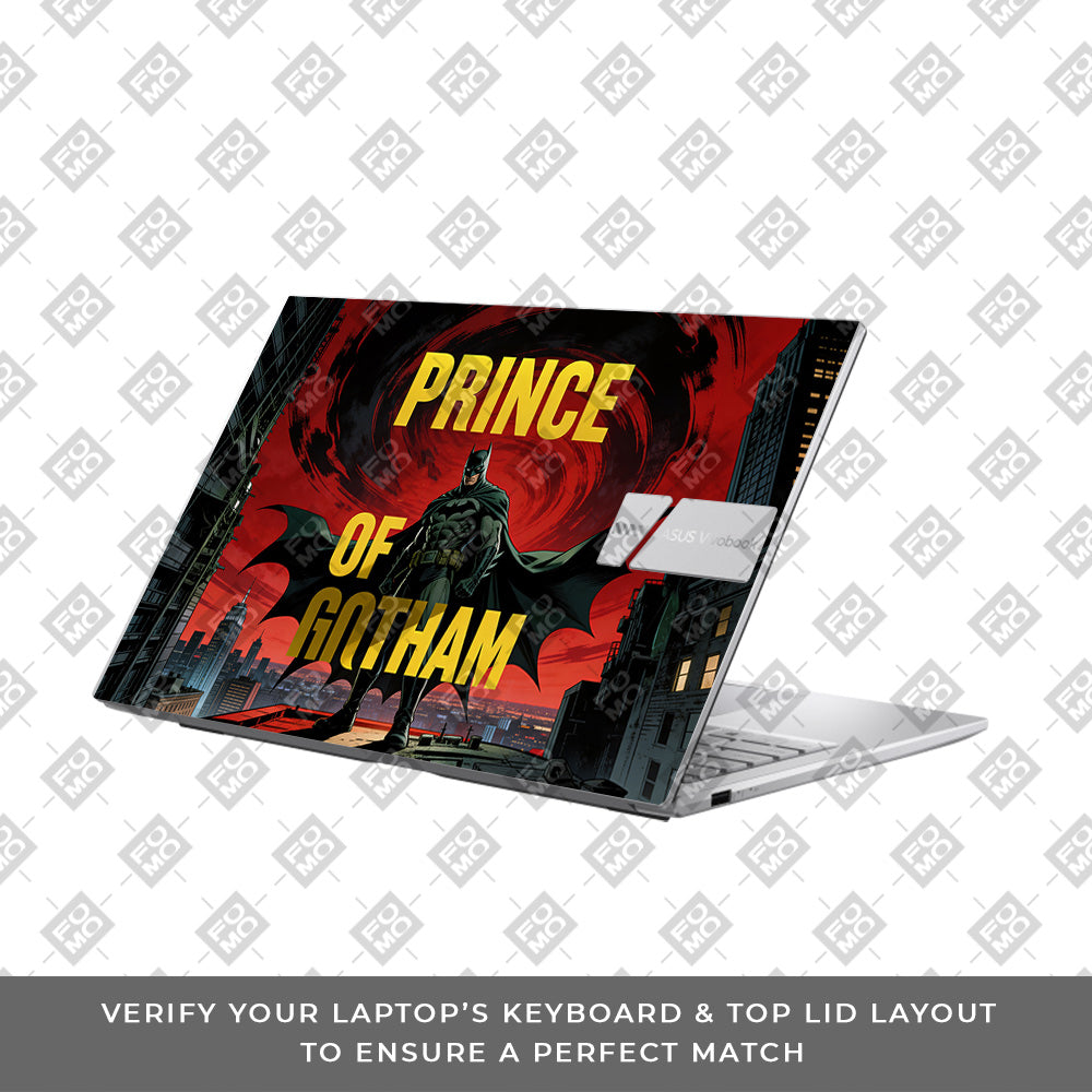 Prince of Gotham Asus VivoBook 15 X1504VA 3D Laptop Skin