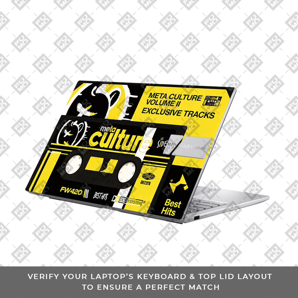 Meta Culture Asus Vivobook 15 X1504ZA 3D Laptop Skin