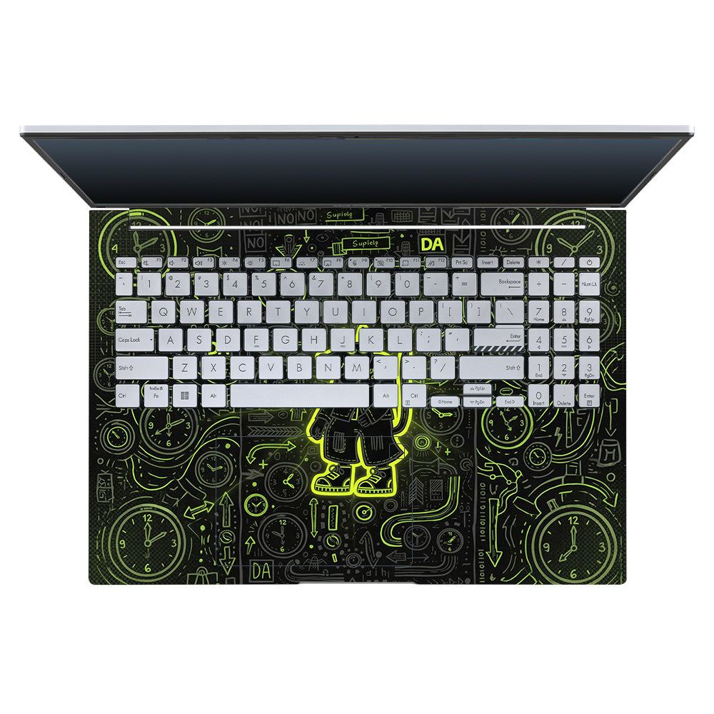 Watch Dog Alert Asus VivoBook 16X K3605 3D Laptop Skin