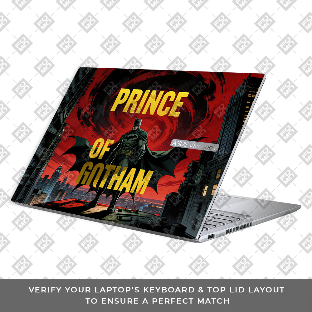 Prince of Gotham Asus VivoBook 16X K3605 3D Laptop Skin