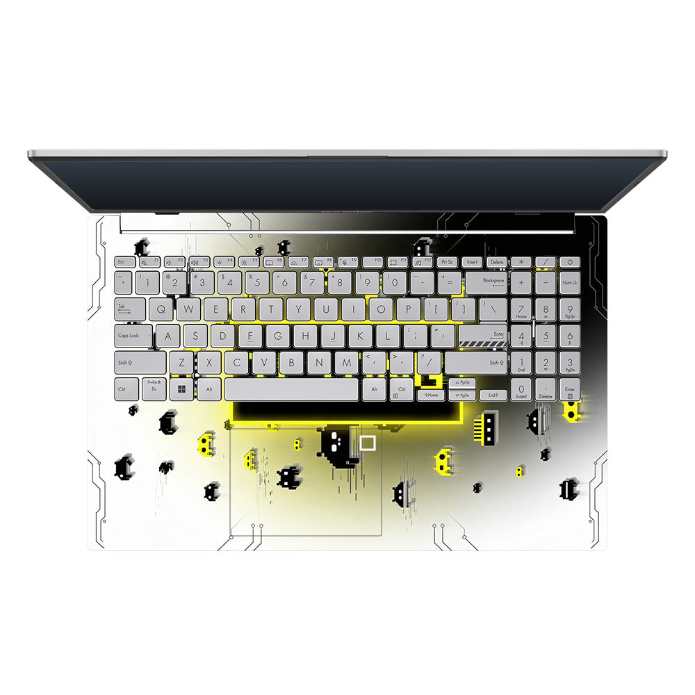 Testing Under Attack Asus Vivobook Go 14 E1404 3D Laptop Skin