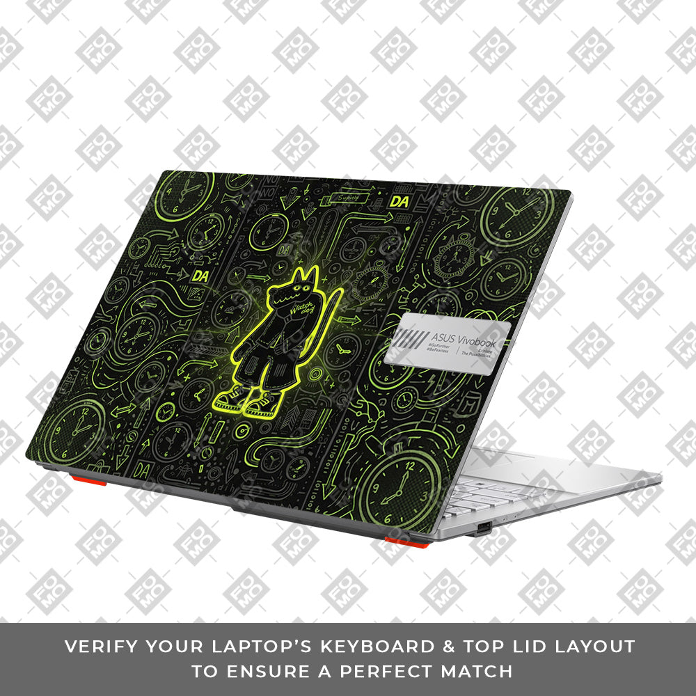 Watch Dog Alert Asus Vivobook Go 14 E1404 3D Laptop Skin