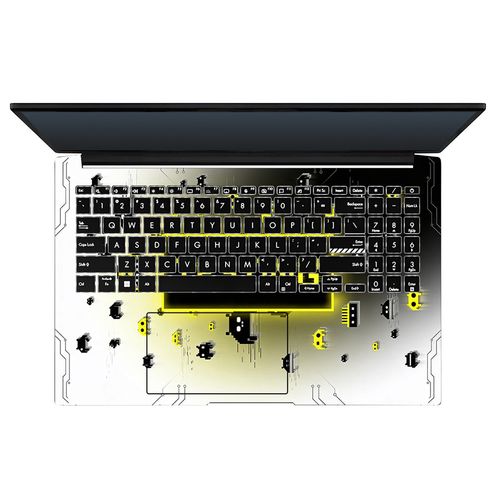 Testing Under Attack Asus Vivobook Go 15 E1504G 3D Laptop Skin