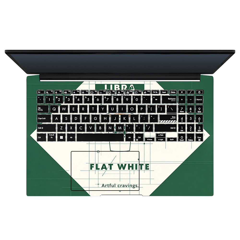 Libra Flat White Asus Vivobook Go 15 E1504G 3D Laptop Skin