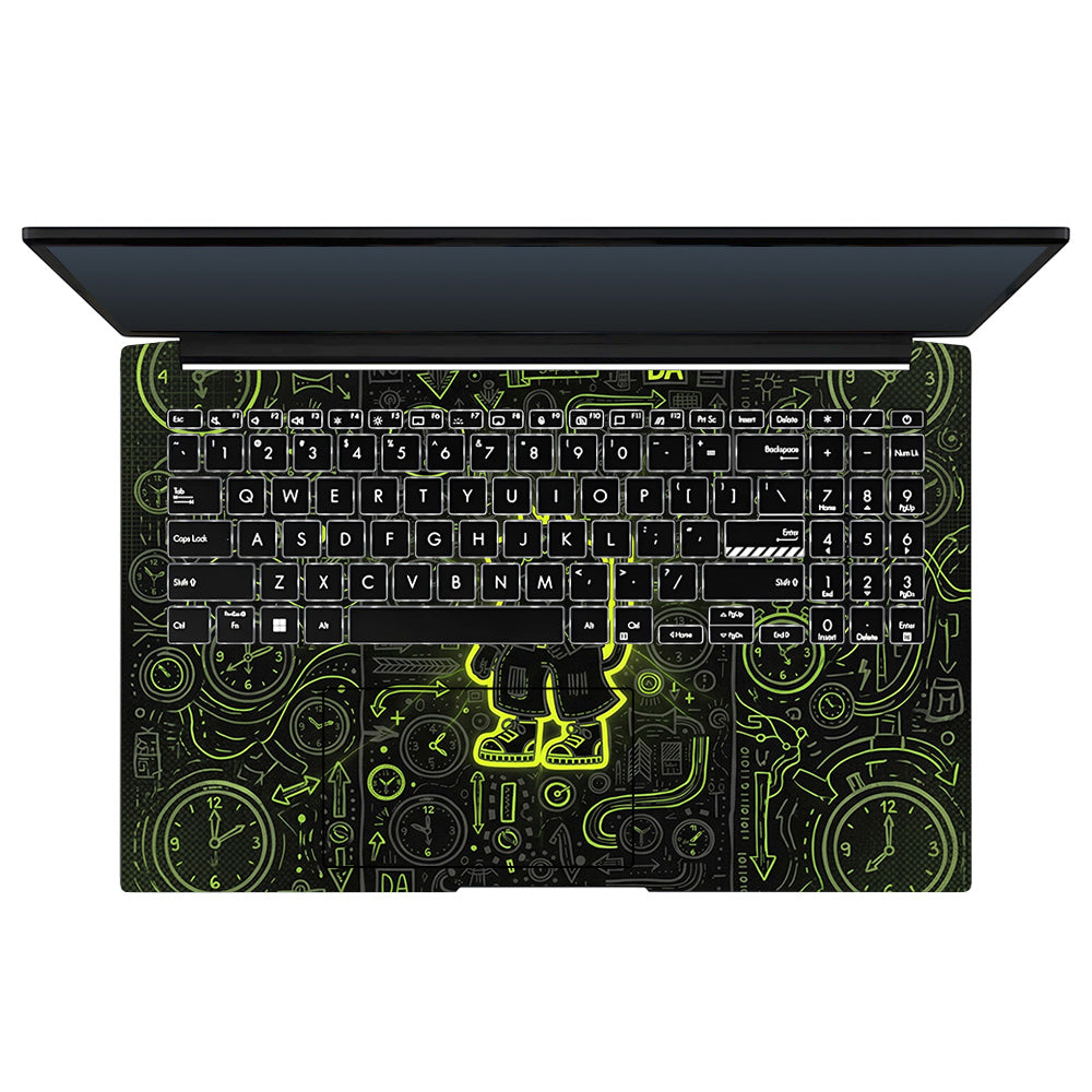 Watch Dog Alert Asus Vivobook Go 15 E1504G 3D Laptop Skin