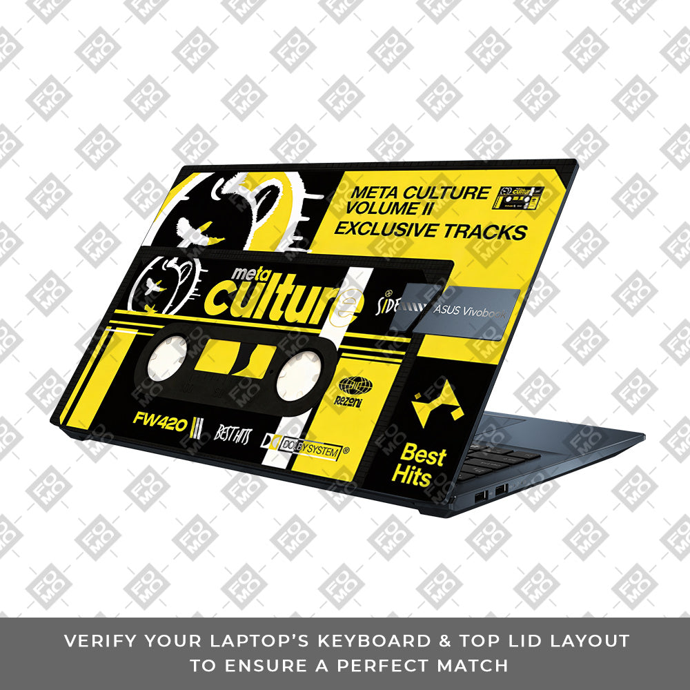Meta Culture Asus Vivobook Go 15 E1504G 3D Laptop Skin