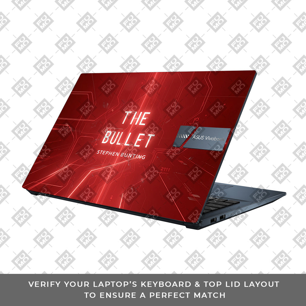 The Bullet Asus Vivobook Go 15 E1504G 3D Laptop Skin