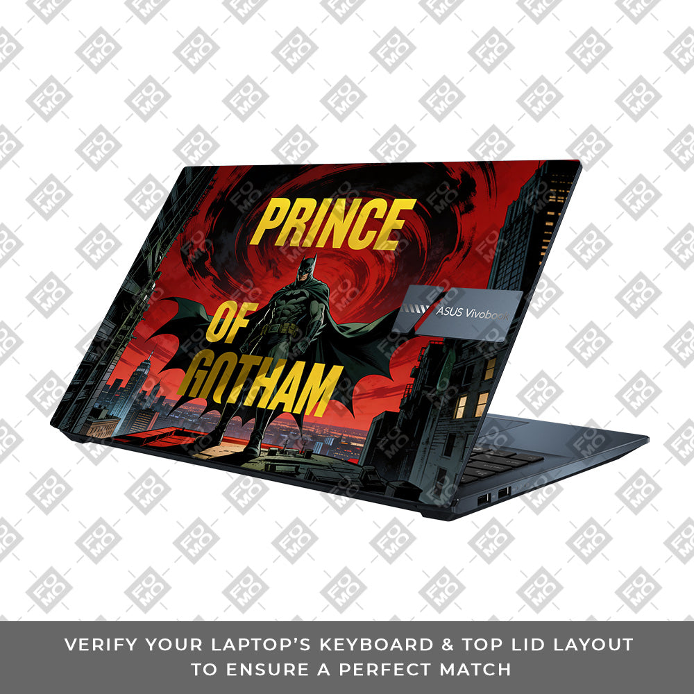 Prince of Gotham Asus Vivobook Go 15 E1504G 3D Laptop Skin