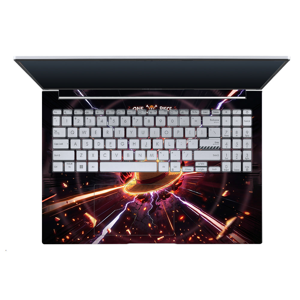 One Piece Fire Hat Asus Vivobook X1605ZA 3D Laptop Skin