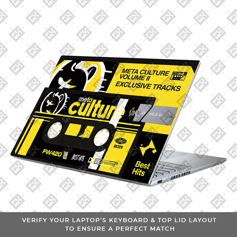 Meta Culture Asus Vivobook X1605ZA 3D Laptop Skin
