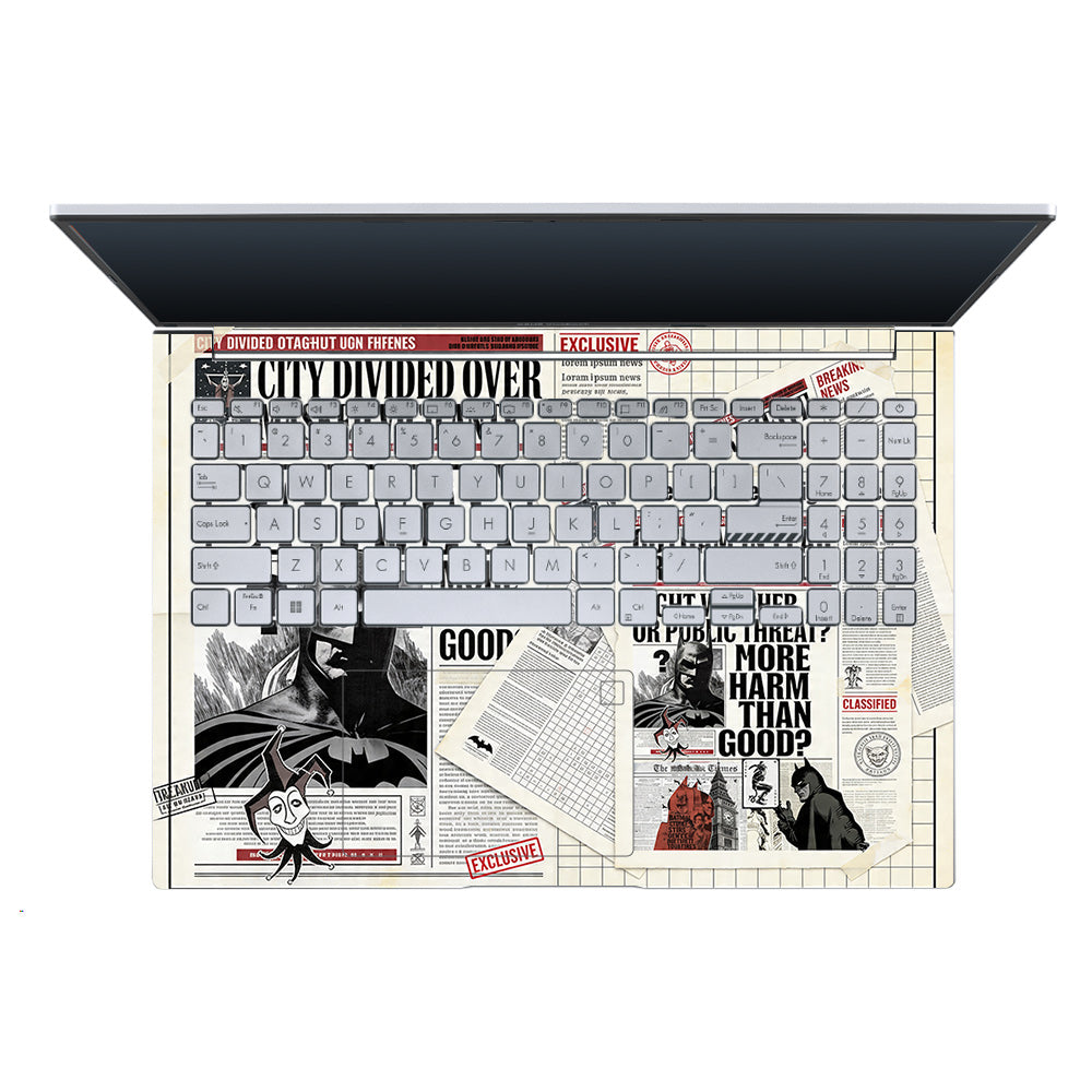 Batman Gotham’s Legacy Asus Vivobook X1605ZA 3D Laptop Skin