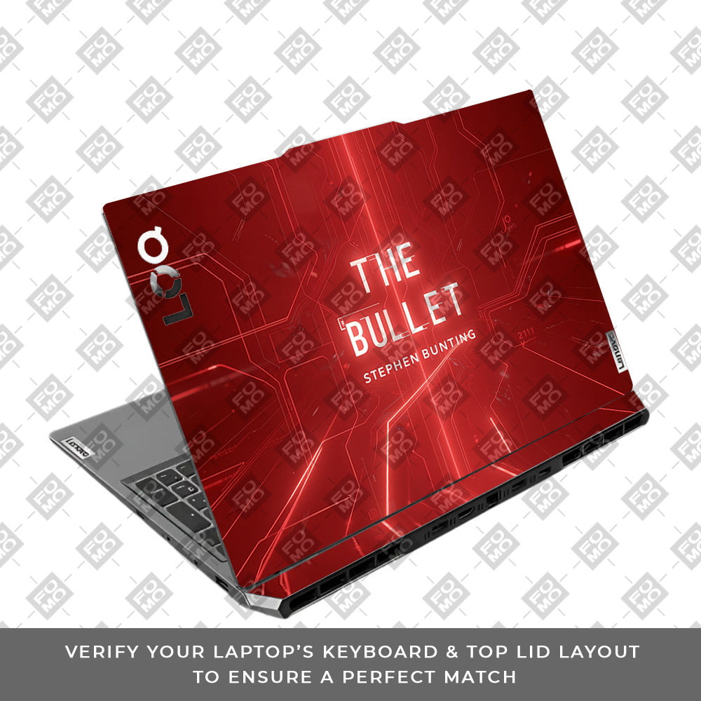 The Bullet Lenovo LOQ 2024, 2025 3D Laptop Skin
