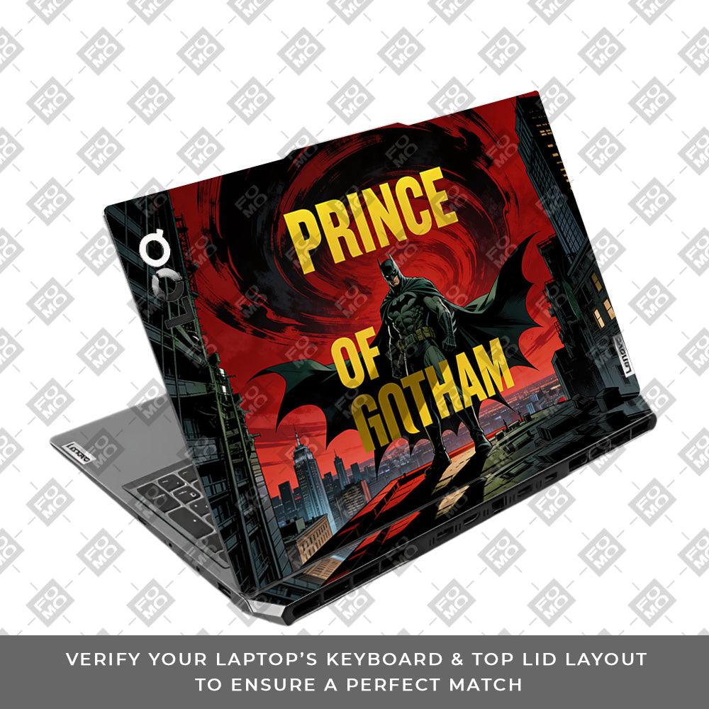 Prince of Gotham Lenovo LOQ 2024, 2025 3D Laptop Skin
