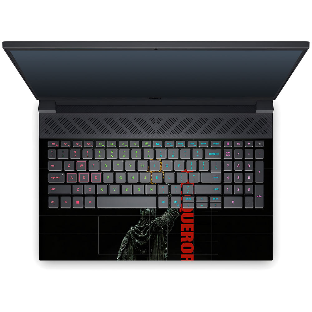 Crowned Conqueror Dell G15 5520, 5530 3D Laptop Skin