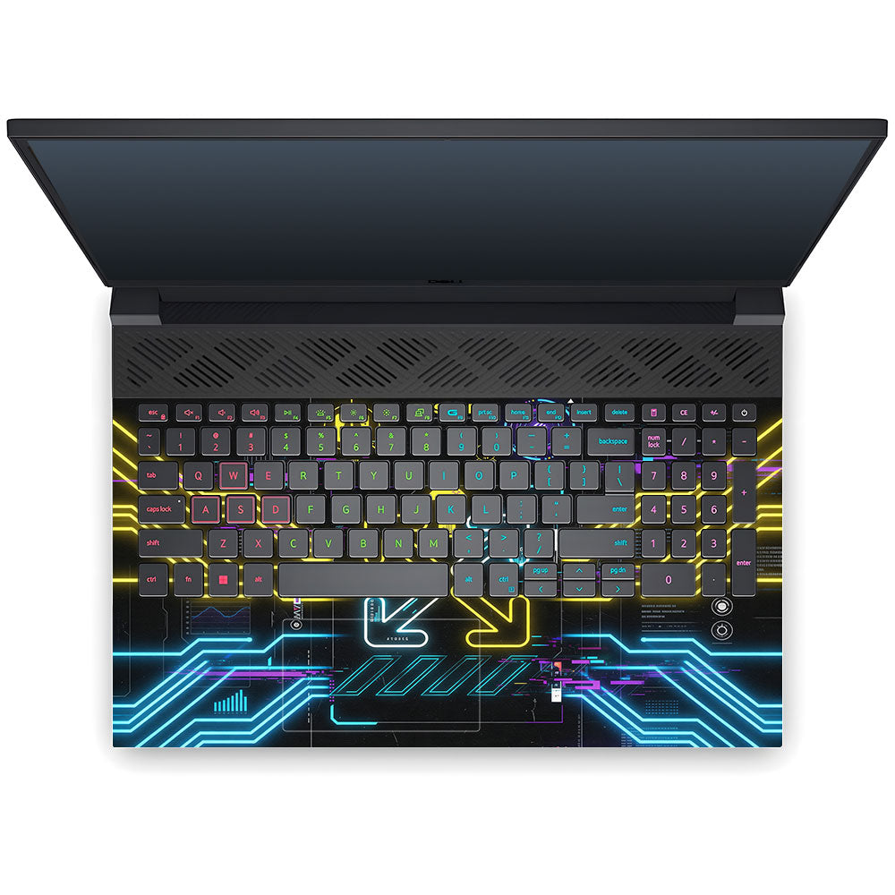 System Protocol Dell G15 5520, 5530 3D Laptop Skin