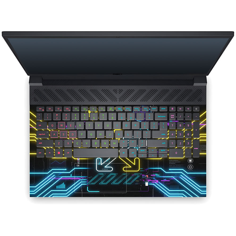 System Protocol Dell G15 5520, 5530 3D Laptop Skin