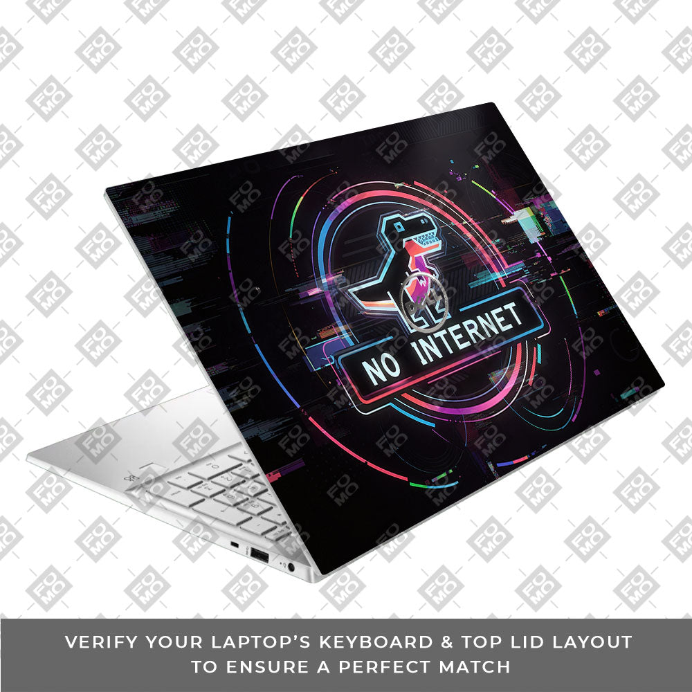 Dinosaur Connection Dell Inspiron 3501 3D Laptop Skin