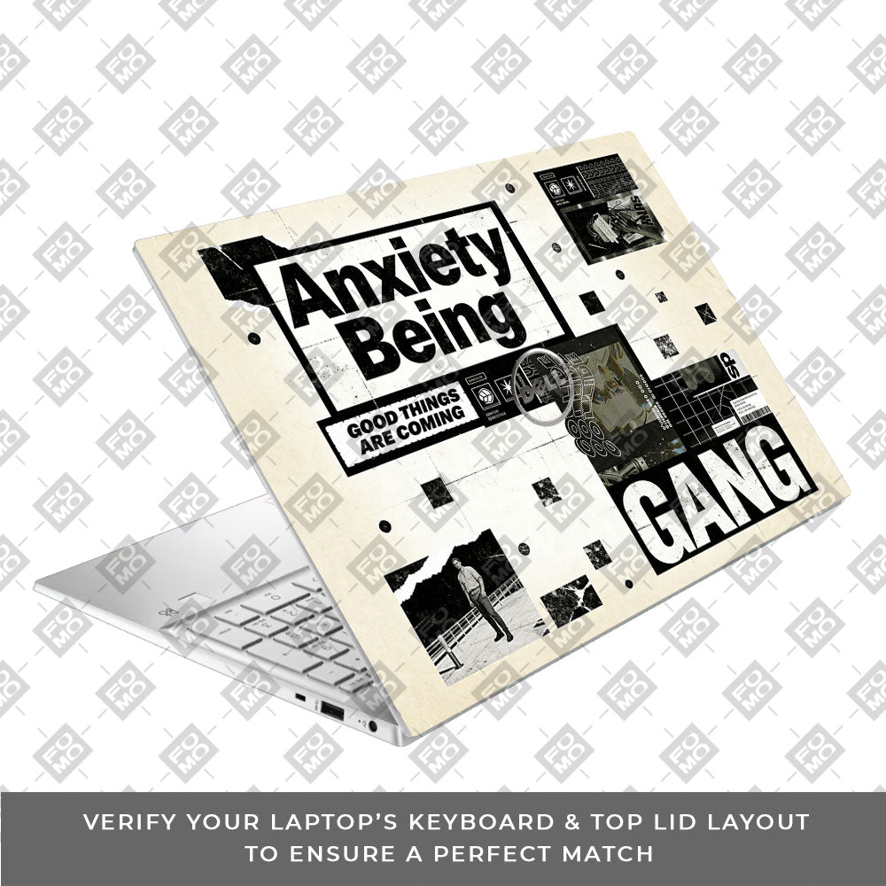 Anxiety Art Dell Inspiron 3501 3D Laptop Skin