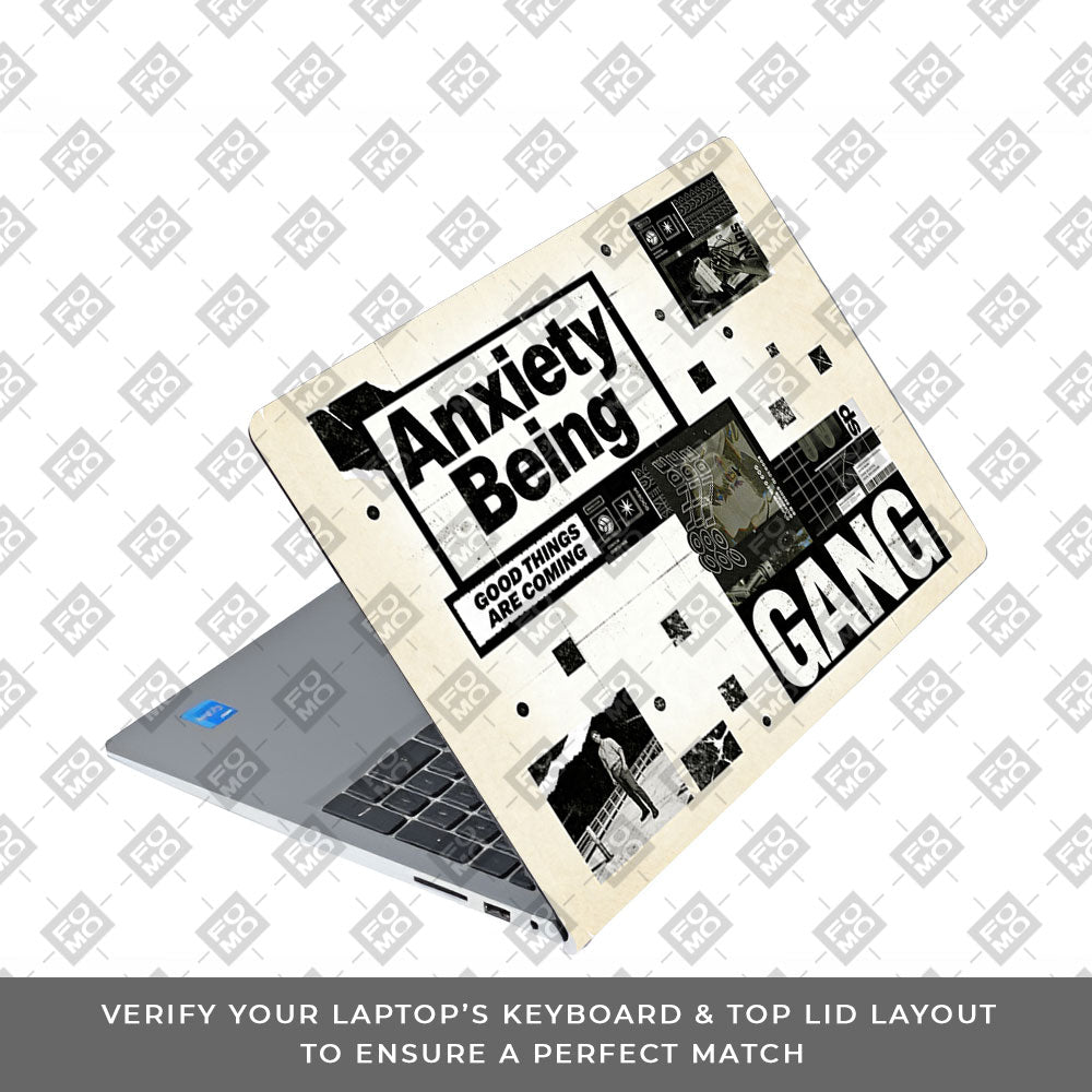 Anxiety Art Dell Inspiron 3520 3D Laptop Skin
