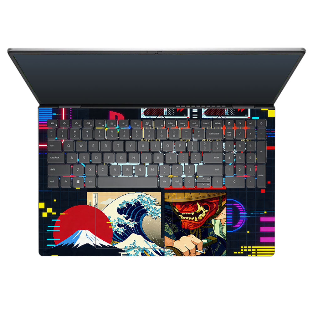 PlayStation Retro Dell Inspiron 3520 3D Laptop Skin