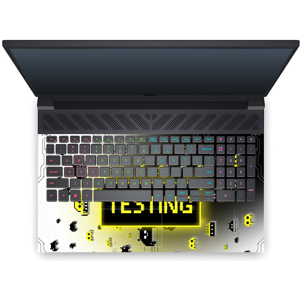 Testing Under Attack Dell G15 5520, 5530 3D Laptop Skin