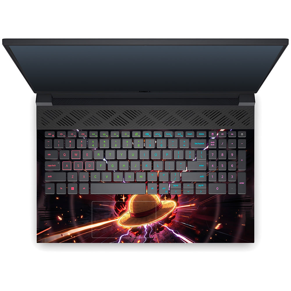 One Piece Fire Hat Dell G15 5520, 5530 3D Laptop Skin