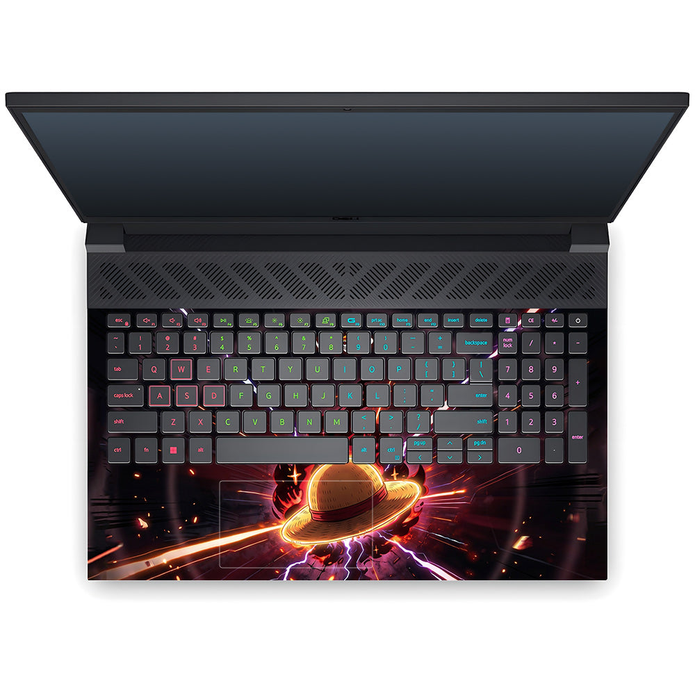 One Piece Fire Hat Dell G15 5520, 5530 3D Laptop Skin