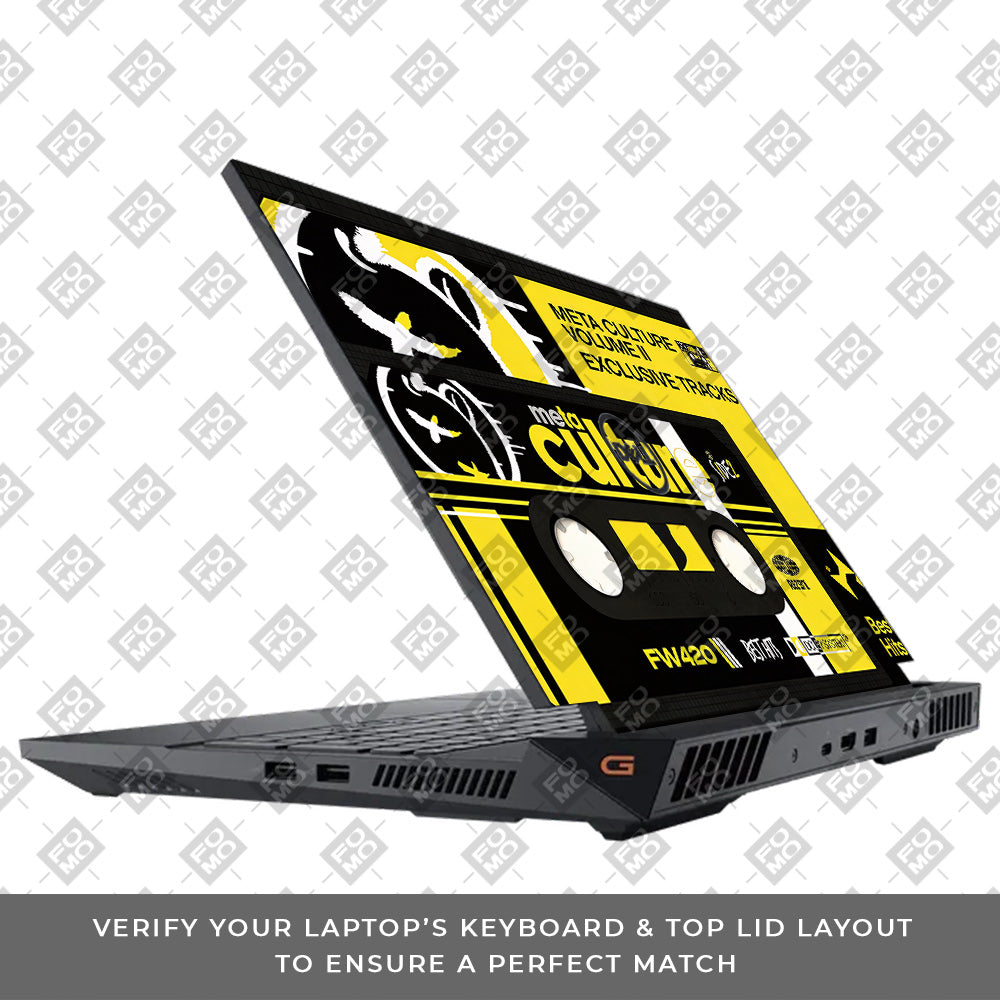 Meta Culture Dell G15 5520, 5530 3D Laptop Skin
