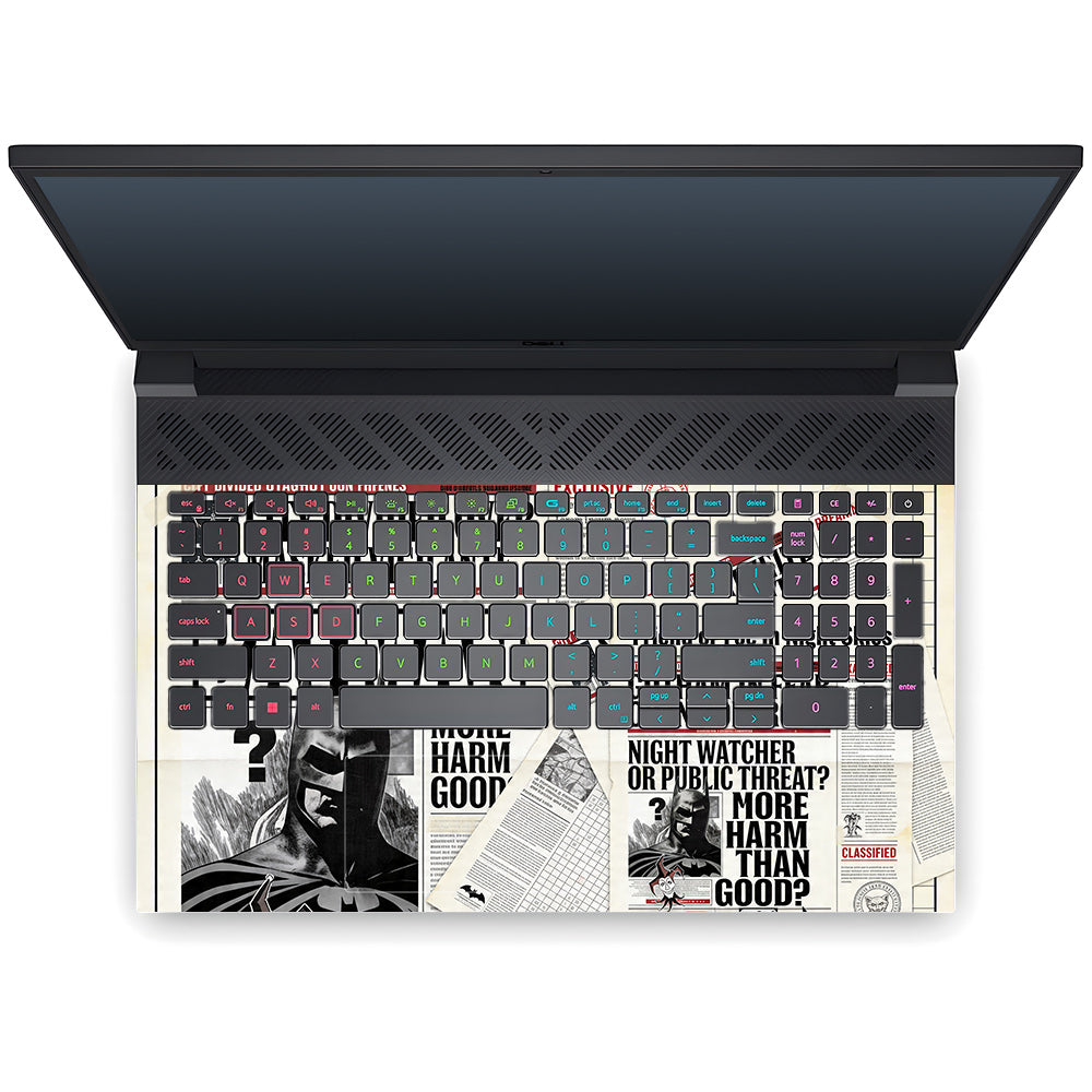 Batman Gotham’s Legacy Dell G15 5520, 5530 3D Laptop Skin