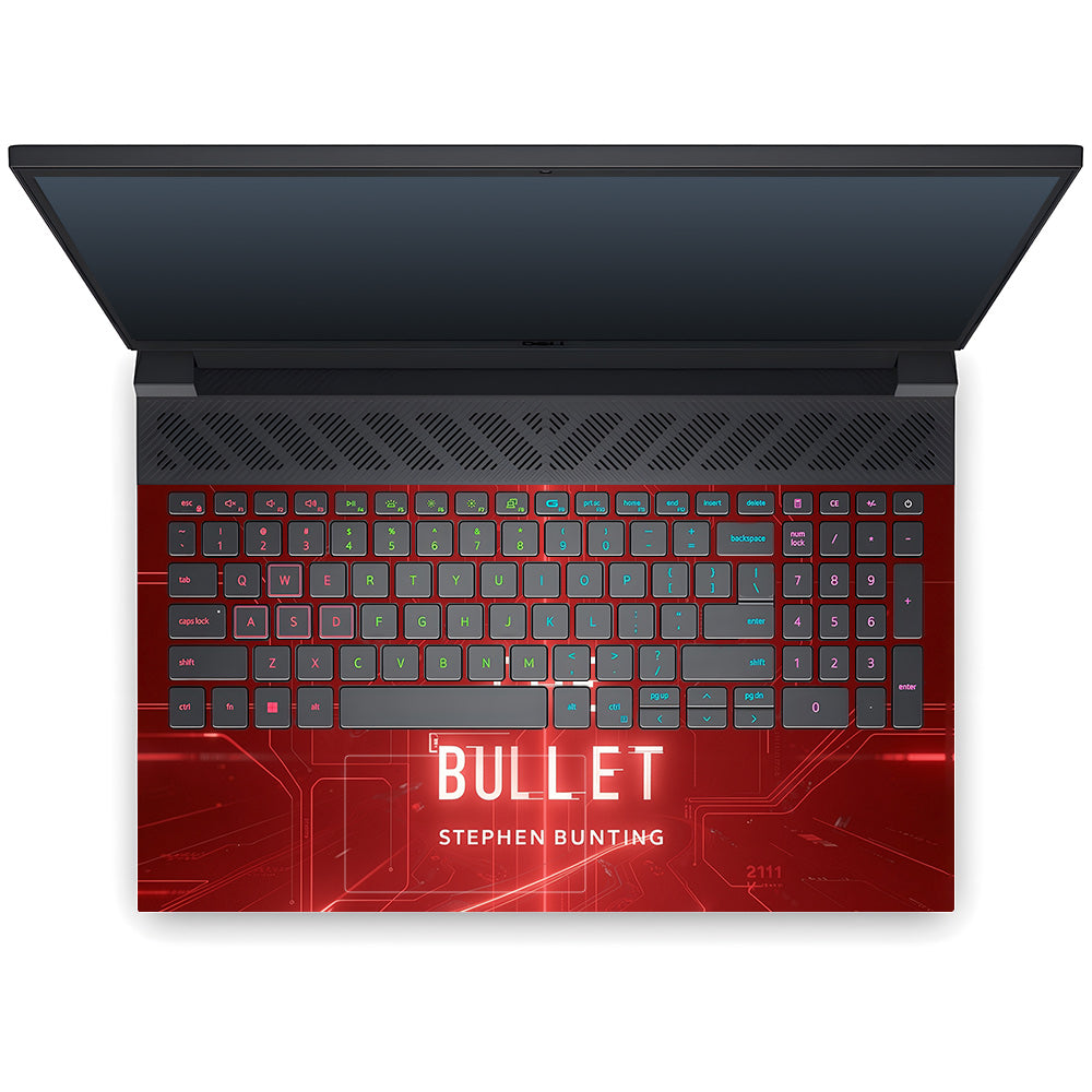 The Bullet Dell G15 5520, 5530 3D Laptop Skin