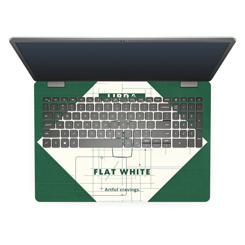 Libra Flat White Dell Inspiron 3501 3D Laptop Skin