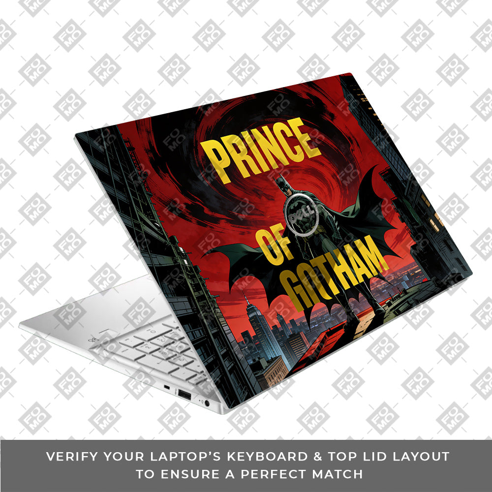 Prince of Gotham Dell Inspiron 3501 3D Laptop Skin