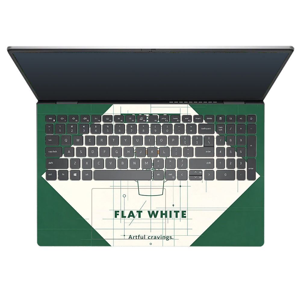Libra Flat White Dell Inspiron 3520 3D Laptop Skin