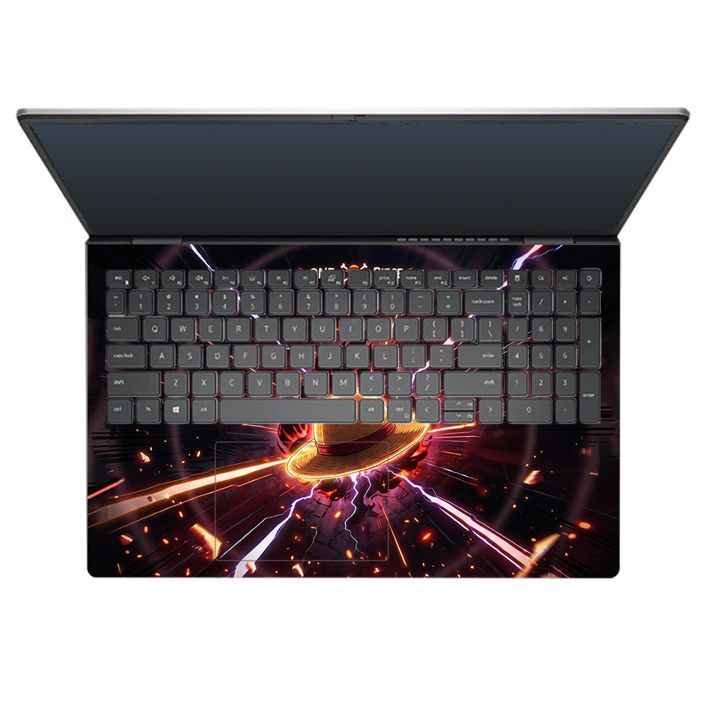 One Piece Fire Hat Dell Inspiron 3520 3D Laptop Skin