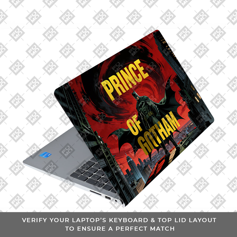 Prince of Gotham Dell Inspiron 3520 3D Laptop Skin