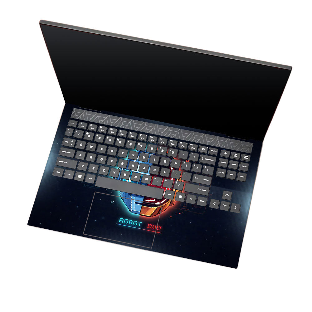 Robot Duo HP Omen 15 3D Laptop Skin