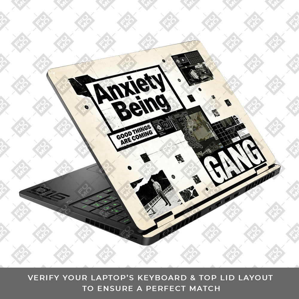 Anxiety Art HP Omen Gaming 16 3D Laptop Skin