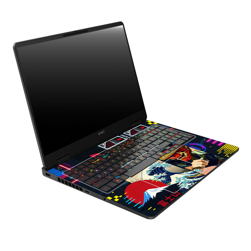 PlayStation Retro HP Omen Gaming 16 3D Laptop Skin