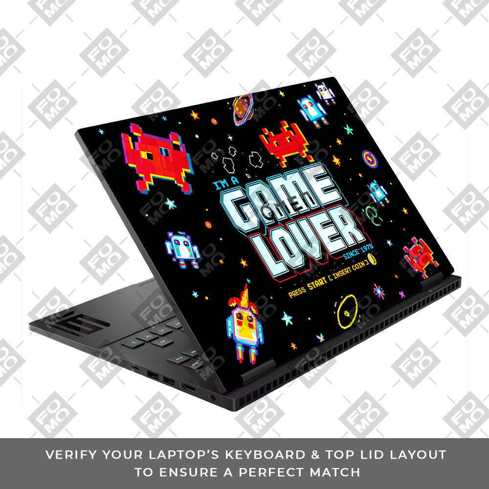 Gamer Lover HP Omen Gaming 16 2025, 2026 3D Laptop Skin