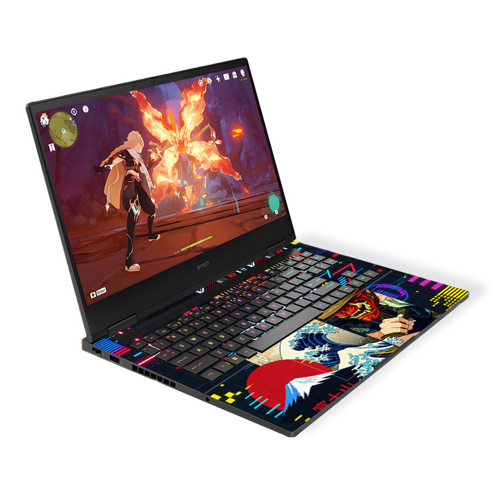 PlayStation Retro HP Omen Gaming 16 2025, 2026 3D Laptop Skin