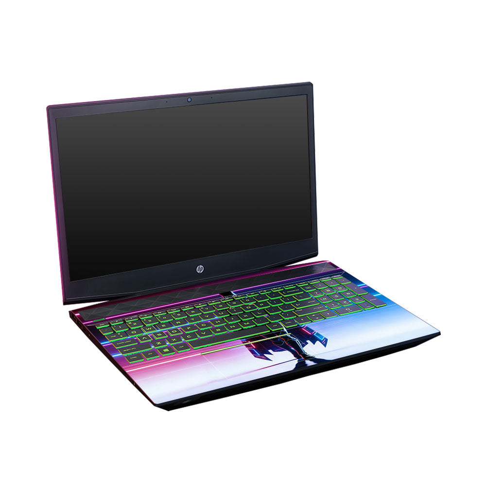 Superhero Neon Streaks HP Pavilion Gaming 15 CX Series 3D Laptop Skin