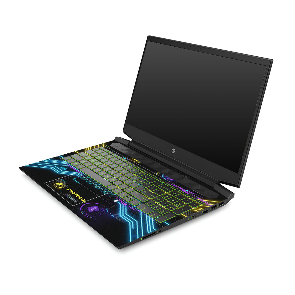 System Protocol HP Pavilion Gaming 15 EC Series 3D Laptop Skin