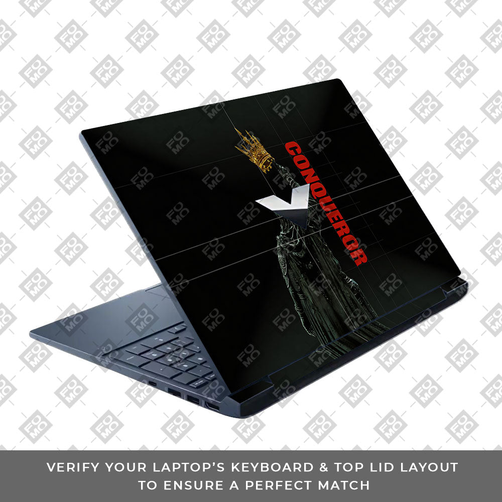 Crowned Conqueror HP Victus 3D Laptop Skin