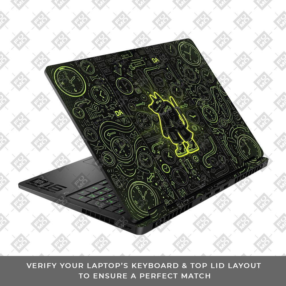 Watch Dog Alert HP Omen Gaming 16 2025, 2026 3D Laptop Skin